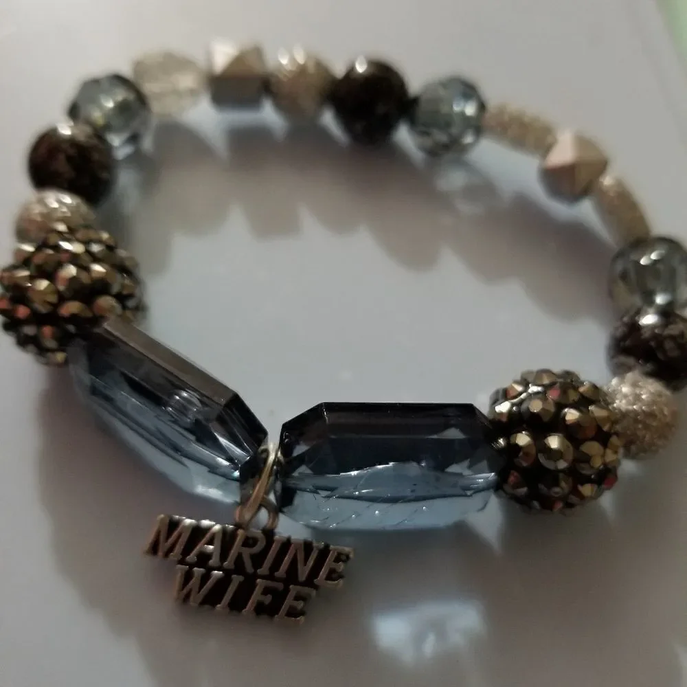 Marine wife bracelet